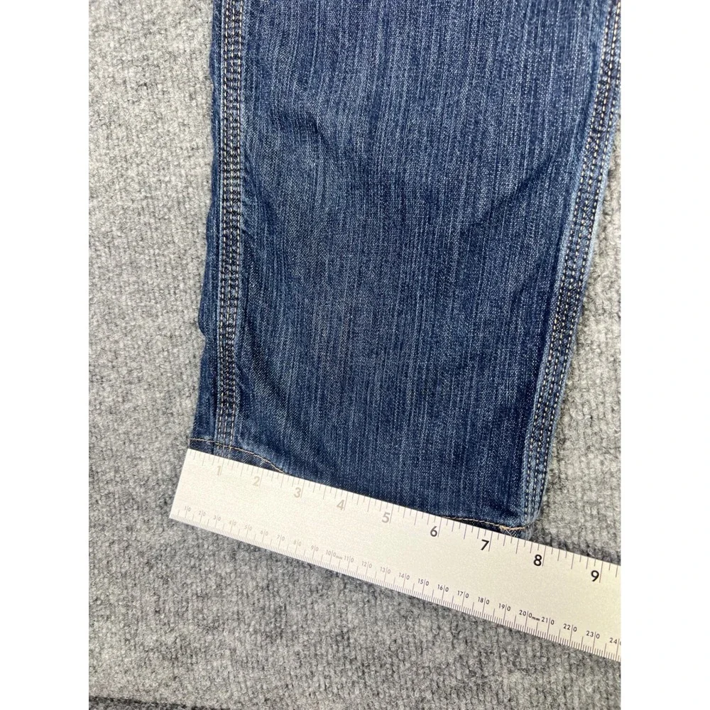 Carhartt Flame Resistant Carpenter Jeans Mens 38x30 Blue CAT2 290-83 Dark Wash